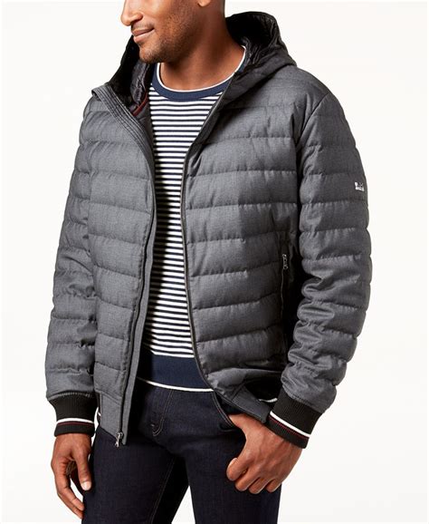 men's michael kors puffer|Michael Kors men's jacket fleece.